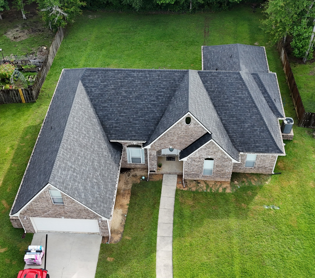 Shingle roof example