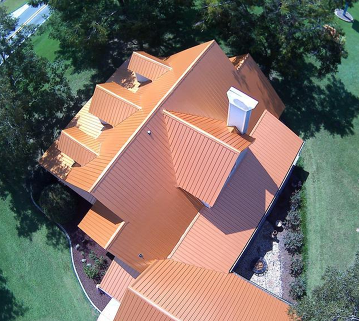 Standing Seam metal roof example
